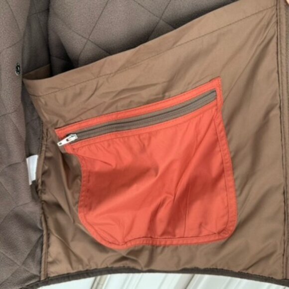 Peter Millar Essex Brown Vest XL Windproof Water-Resistant Classic Layer - Picture 3 of 7